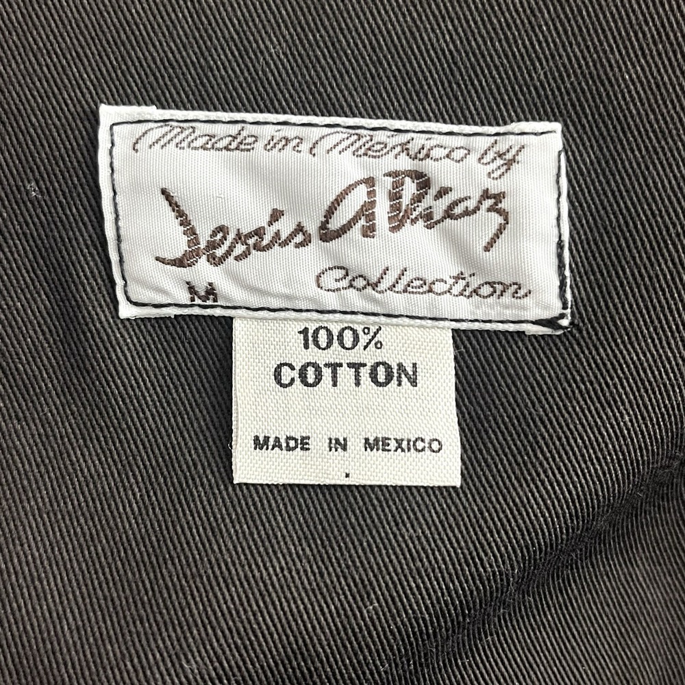 Jesus A Diaz Blazer Embroidered Jacket Cotton Womens Medium M Mexico Fish - Picture 4 of 6